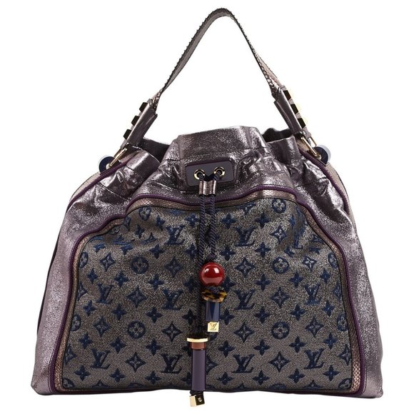 Louis Vuitton Handbags - Louis Vuitton Purple Monogram Lurex Bluebird Bag